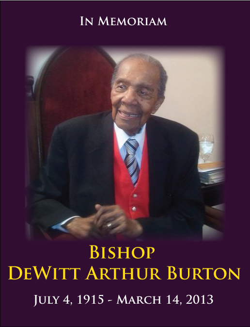 Bishop DeWitt Arthur Burton 